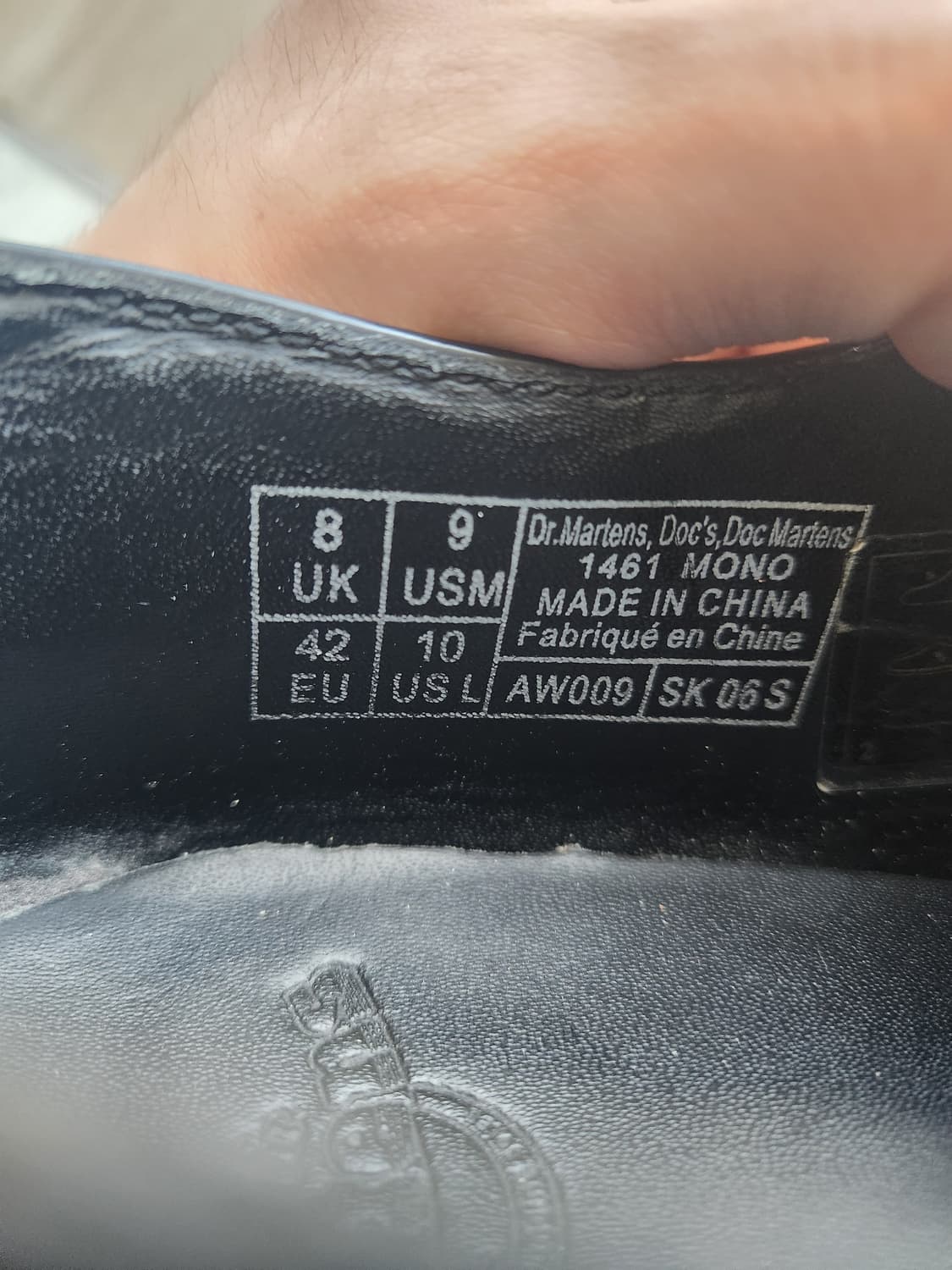 닥터마틴 1461 모노 (270) 상품이미지9