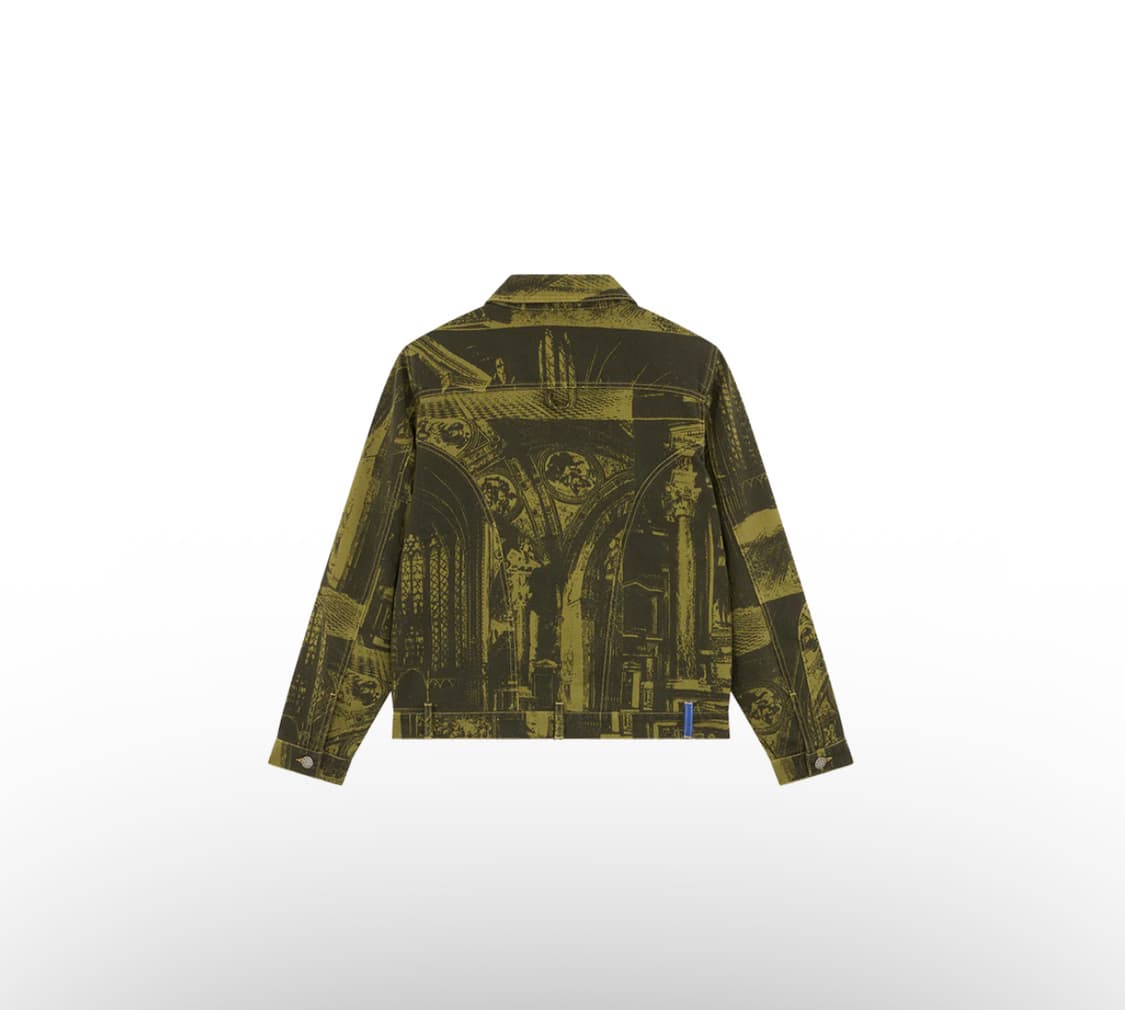 RASSVET 라스벳 프린트 데님 자켓 XL 상품이미지4