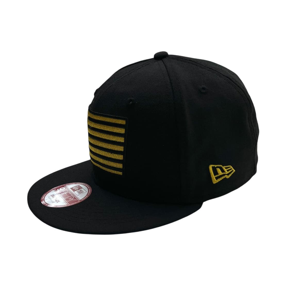 뉴에라 우탱클랜 골드 성조기 블랙 스냅백 상품이미지6