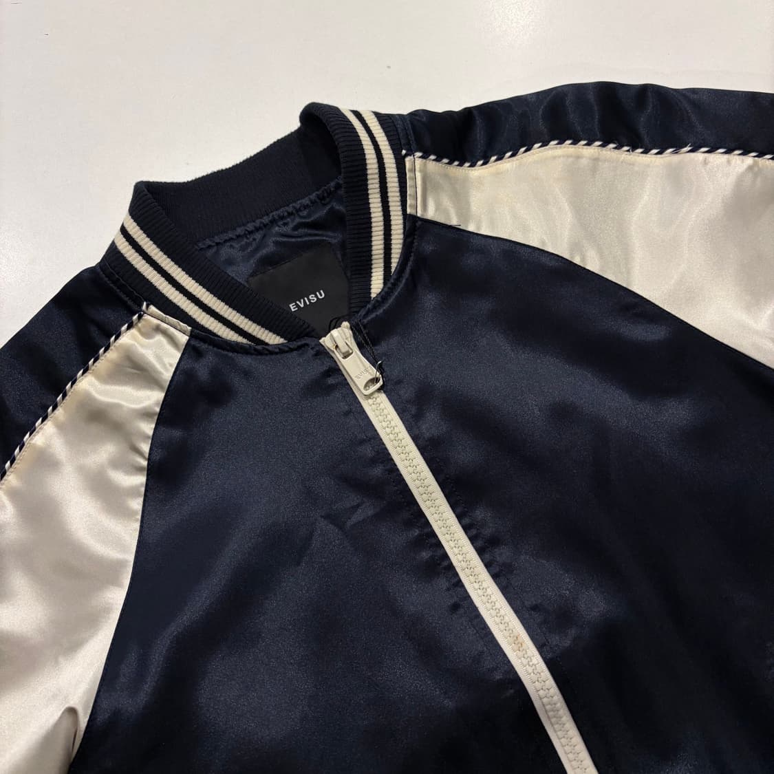 [95] 에비수 자수 봉황 점퍼 블랙/골드 스카쟌 D50 상품이미지3