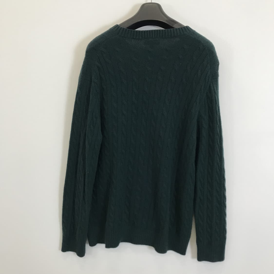 라코스테 울100프로 그린 케이블니트 [국내105] 상품이미지3