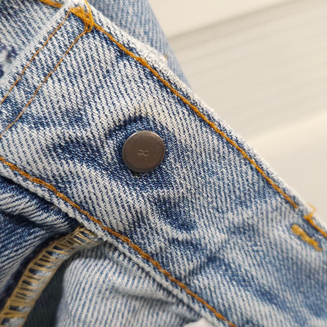 80s USA 리바이스 연청 우먼 데님팬츠- 26-27정도 상품이미지9