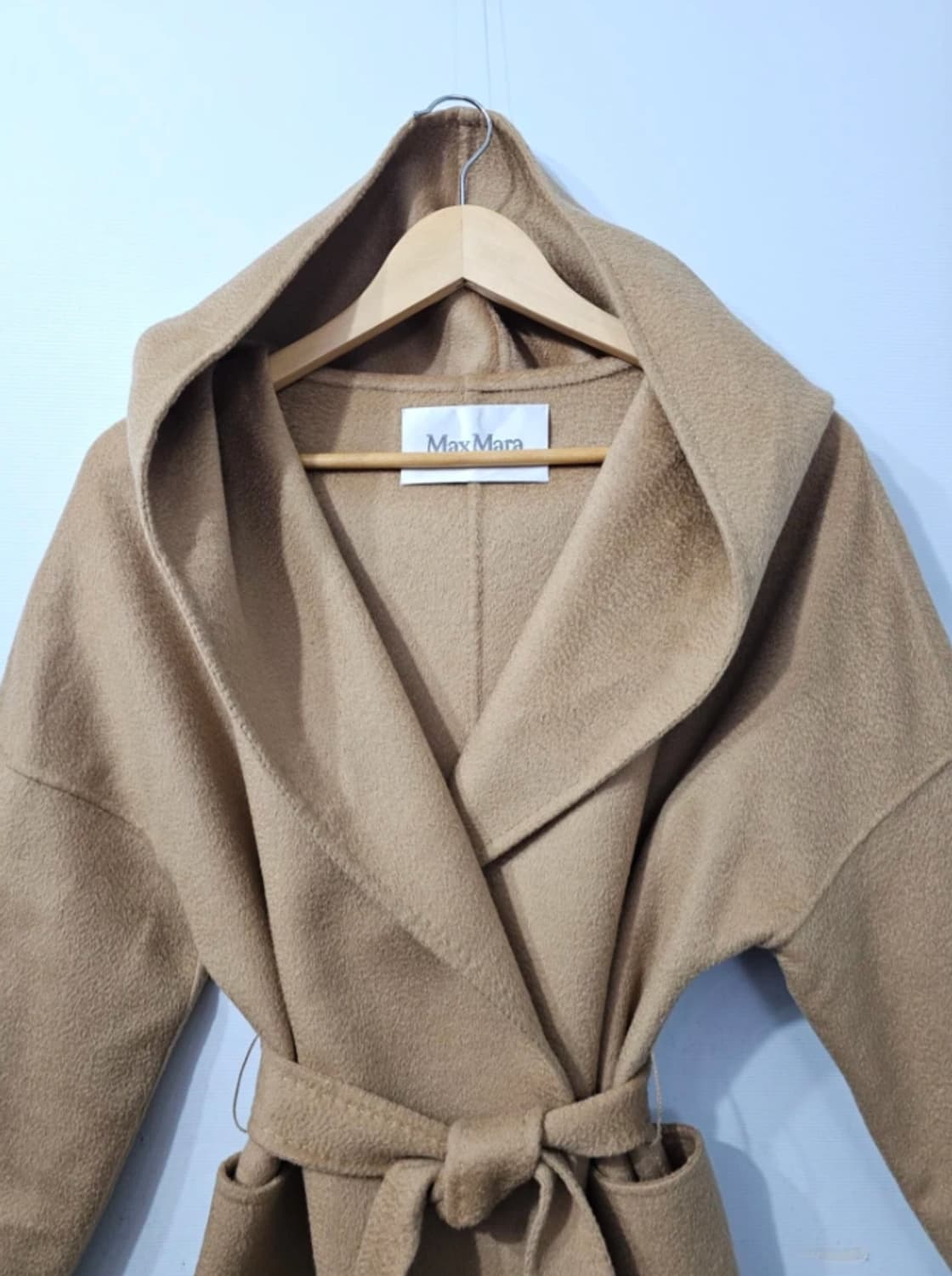 막스마라 후드 롱 코트 캐시미어 혼방 ~FREE 상품이미지3