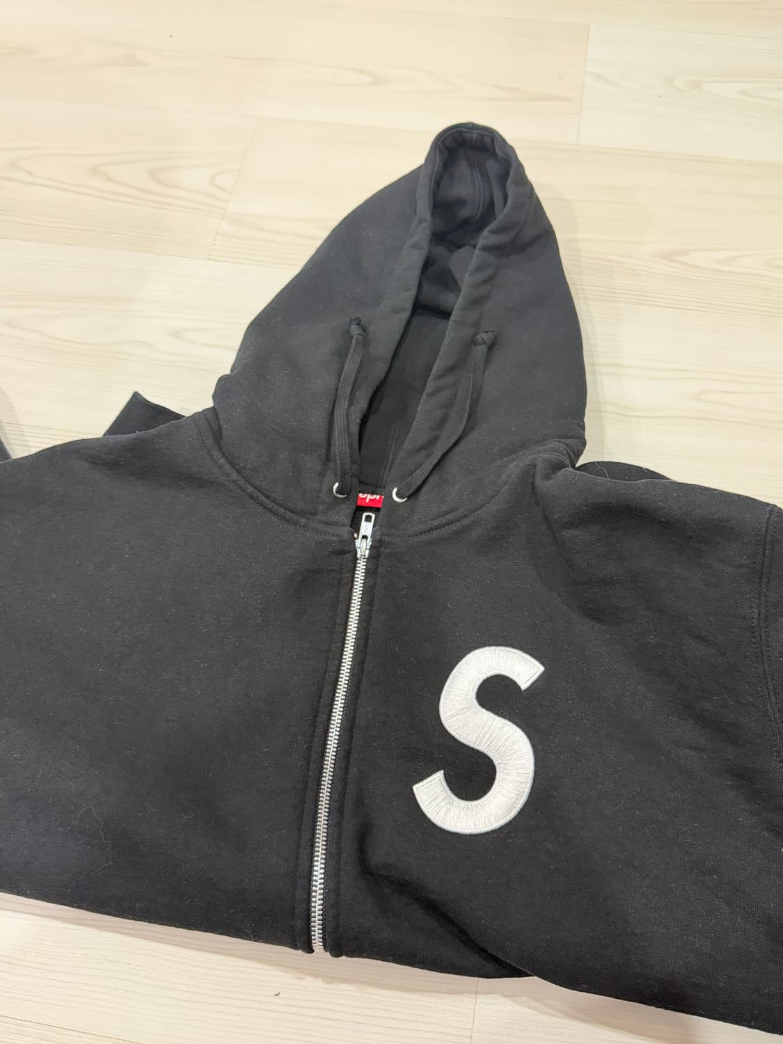 슈프림 s로고 집업 후드 L 상품이미지2