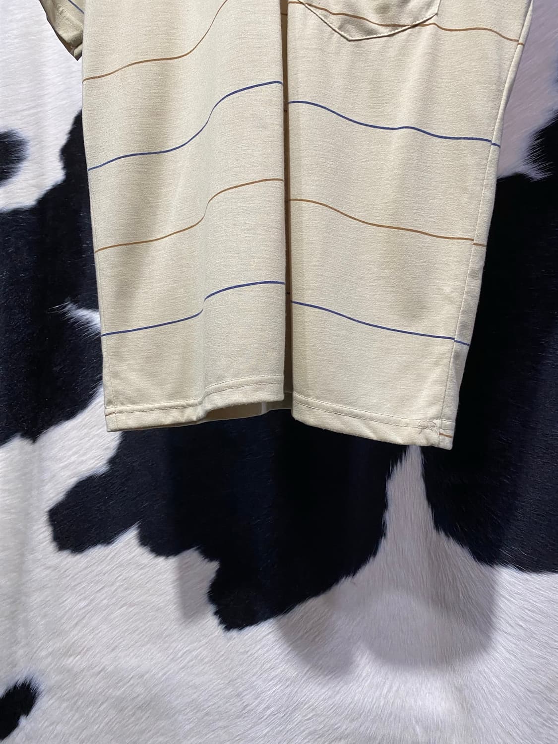 Polo Ralph Lauren 멀티 스트라이프 포켓 반팔 티셔츠 상품이미지5