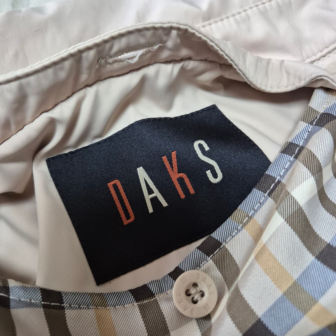 [올드 빈티지🔥] 닥스 데저트 베이지 블루종 자켓 상품이미지5