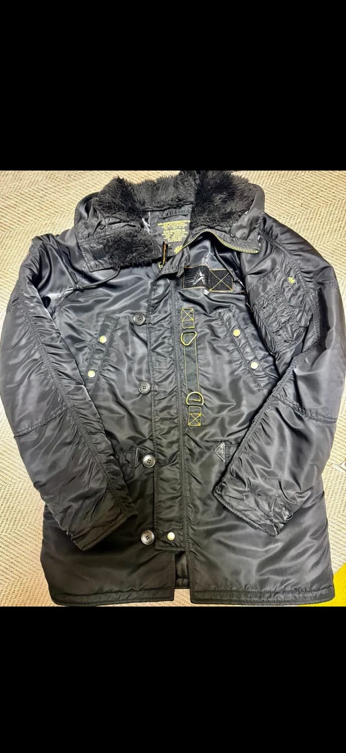 알파인더스트리 55주년 한정판 N3B 블랙 상품이미지1