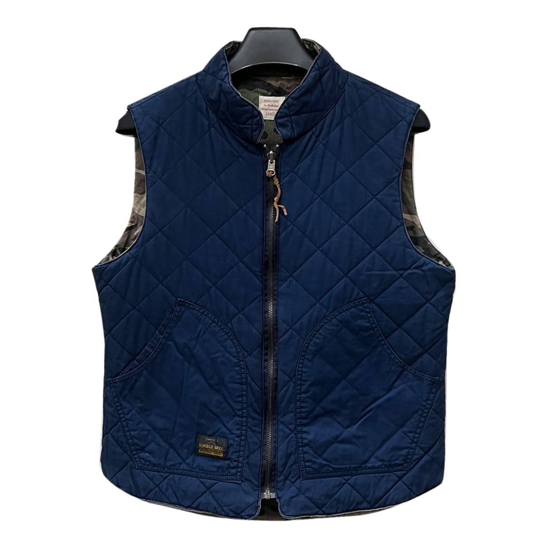 VTG 빈티지 리버시블 밀리터리 베스트 조끼 L 상품이미지4