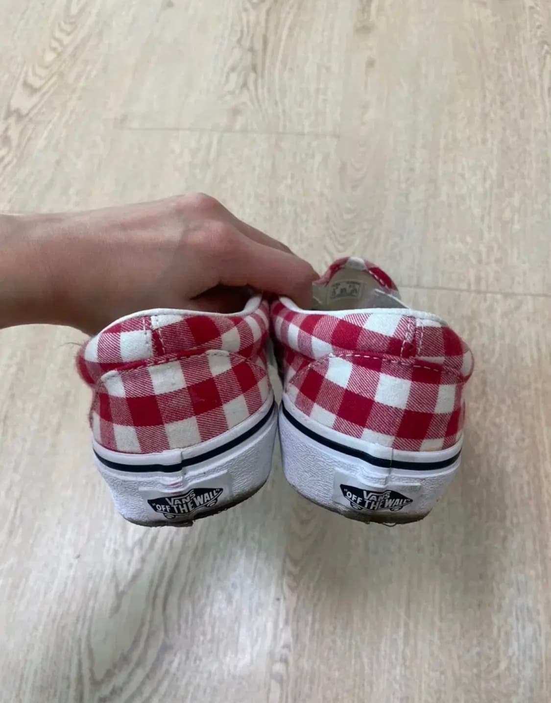 반스 깅엉체크 슬립온 상품이미지2