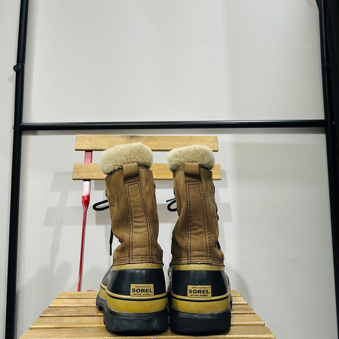 270) 소렐 방한화 남성 남자 방한부츠 카리부 다크브라운 상품이미지4