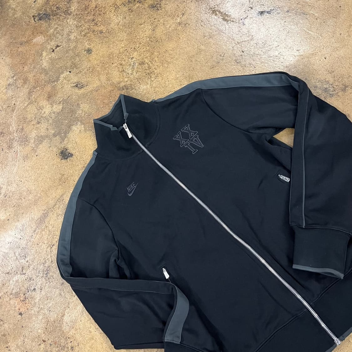 [정품/M] 나이키 블랙 트랙탑 점퍼 져지 b19 상품이미지1