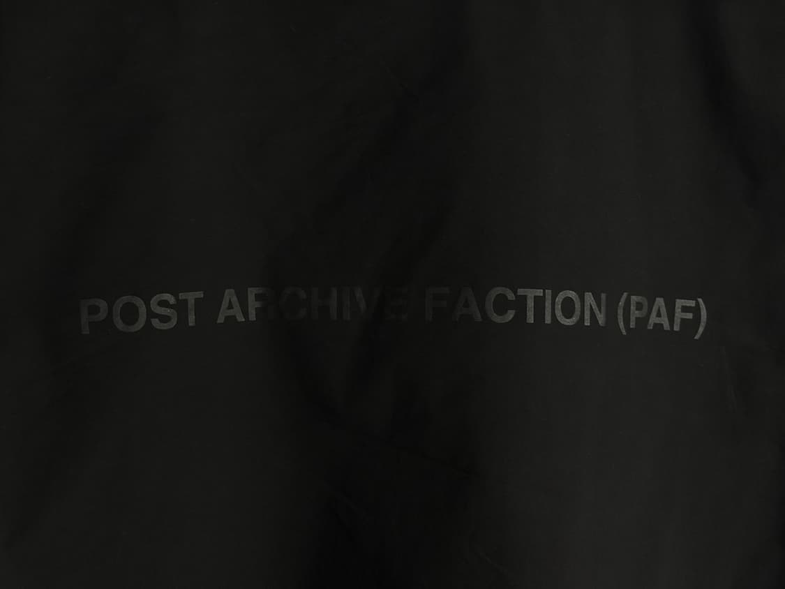 포스트아카이브팩션 (파프) 8.0 코치 자켓 라이트 블랙 상품이미지4