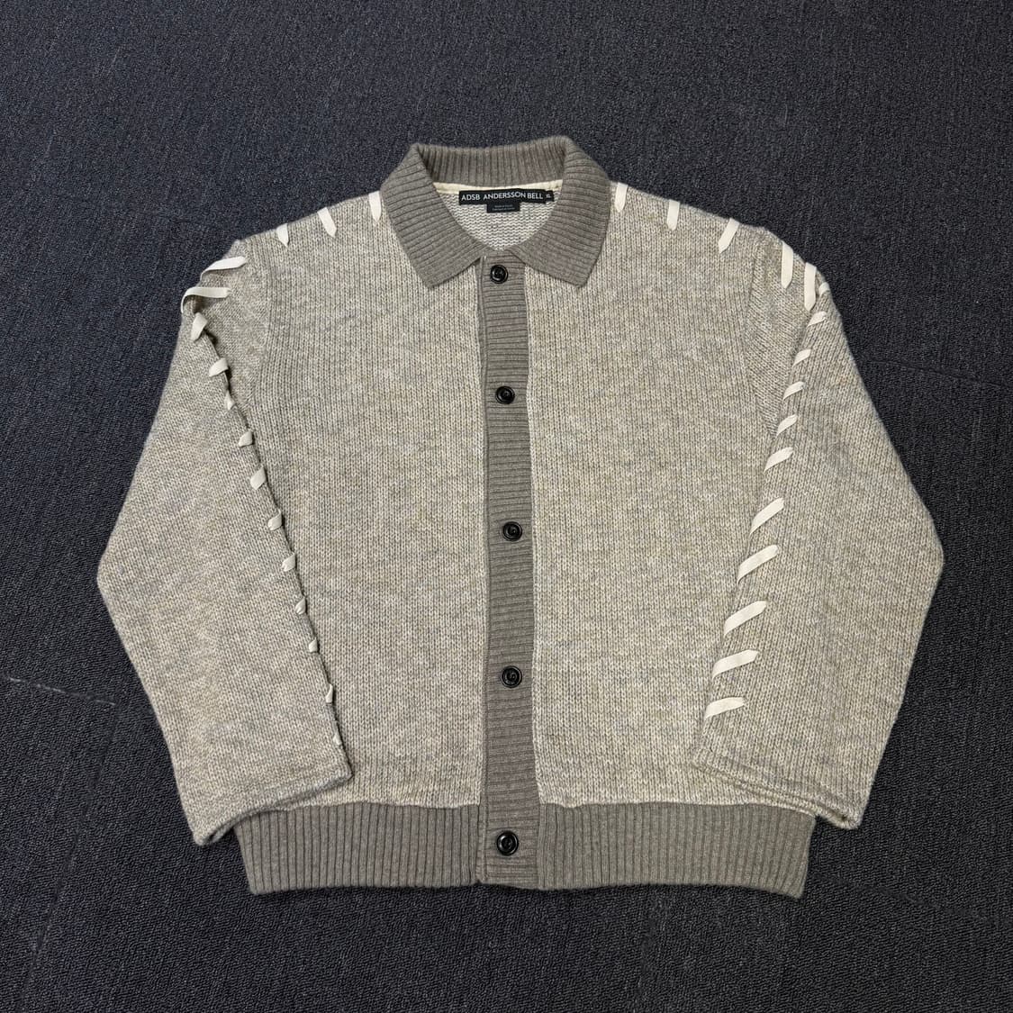 앤더슨벨 언브리치 레이스 업 가디건  상품이미지1