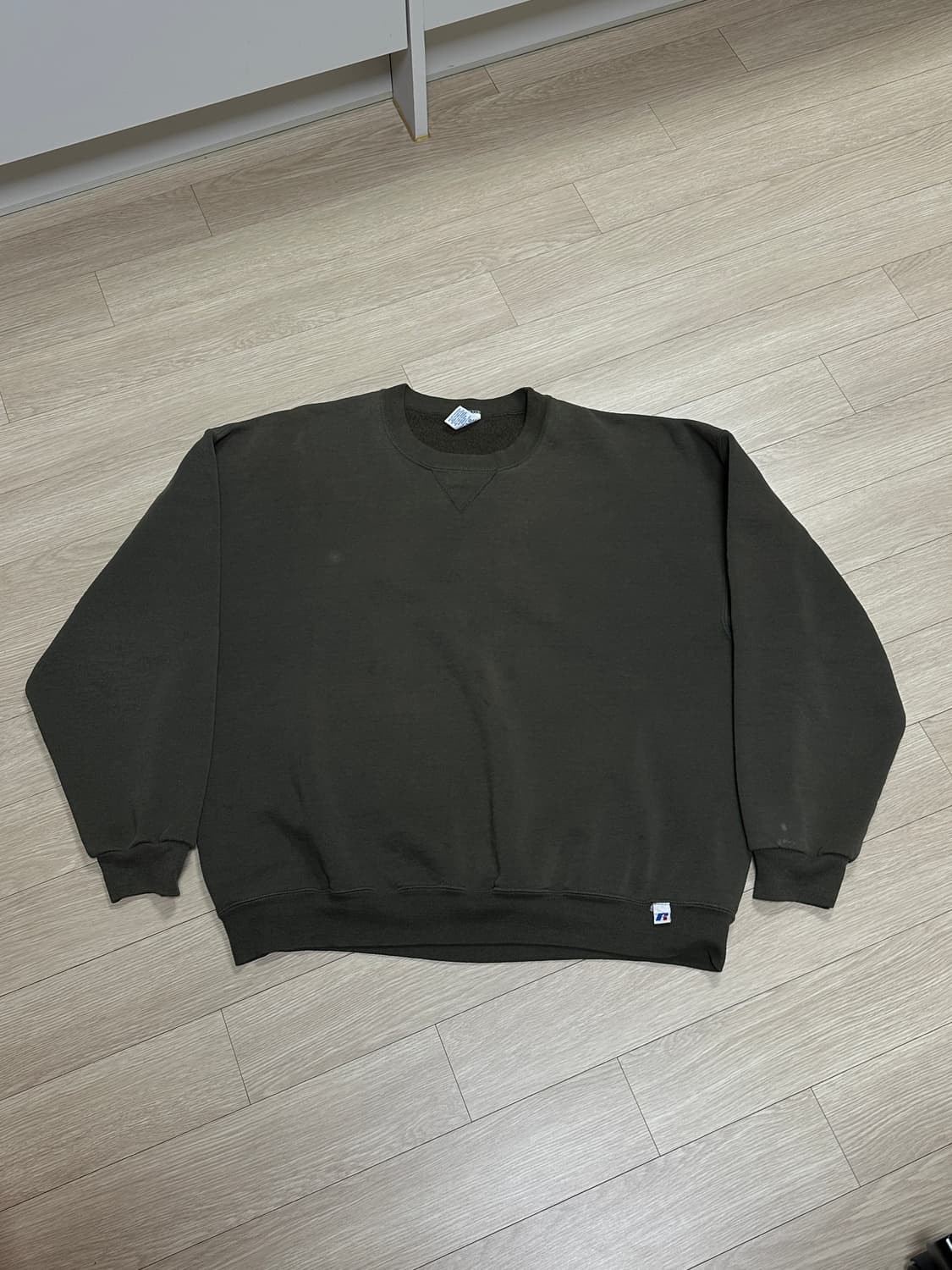 러셀 50/50 스웻셔츠 올리브 (2XL) 상품이미지1