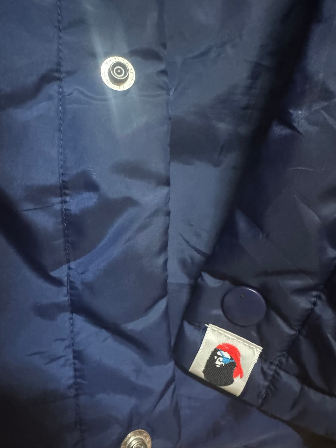 베이프 bape 패딩 조끼 L 상품이미지4