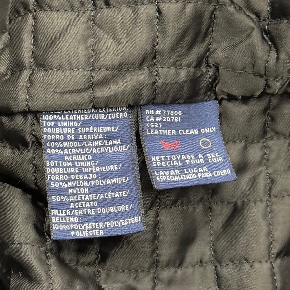 [정품/L] 타미힐피거 리얼레더 카코트 c1 상품이미지6