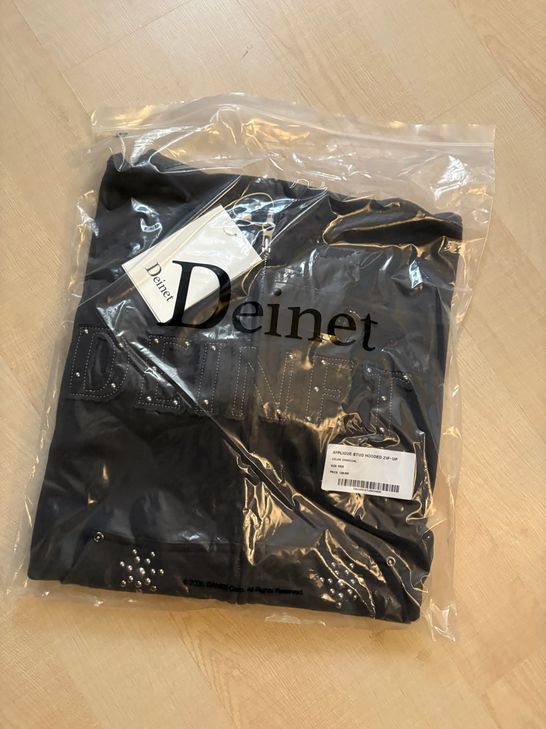 다이닛 후드 차콜 컬러 새상품 상품이미지3