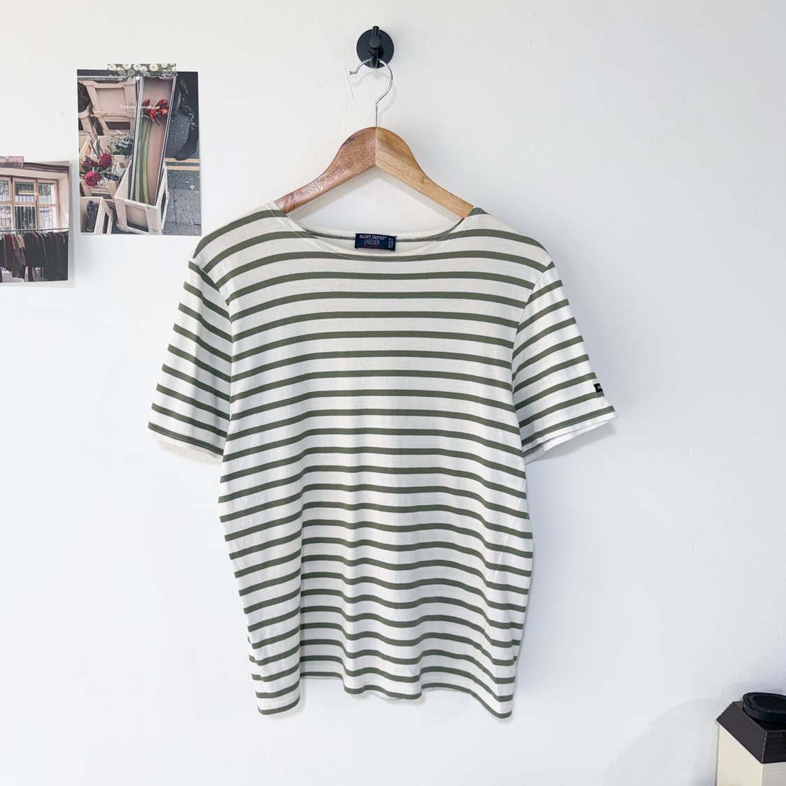 [S]세인트제임스 보트넥 스트라이프 반팔티 상품이미지1