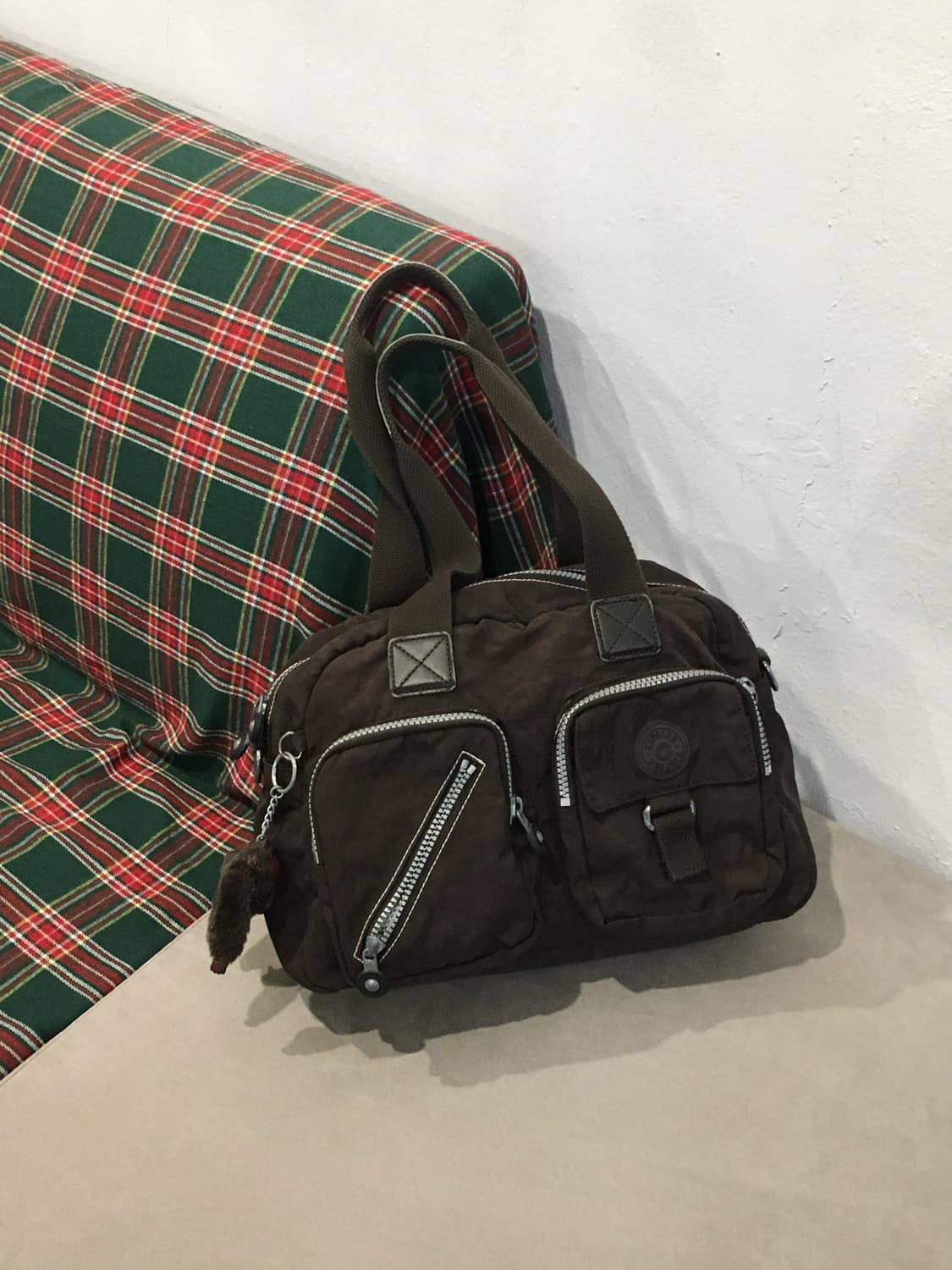 키플링 숄더백 초콜릿 상품이미지3