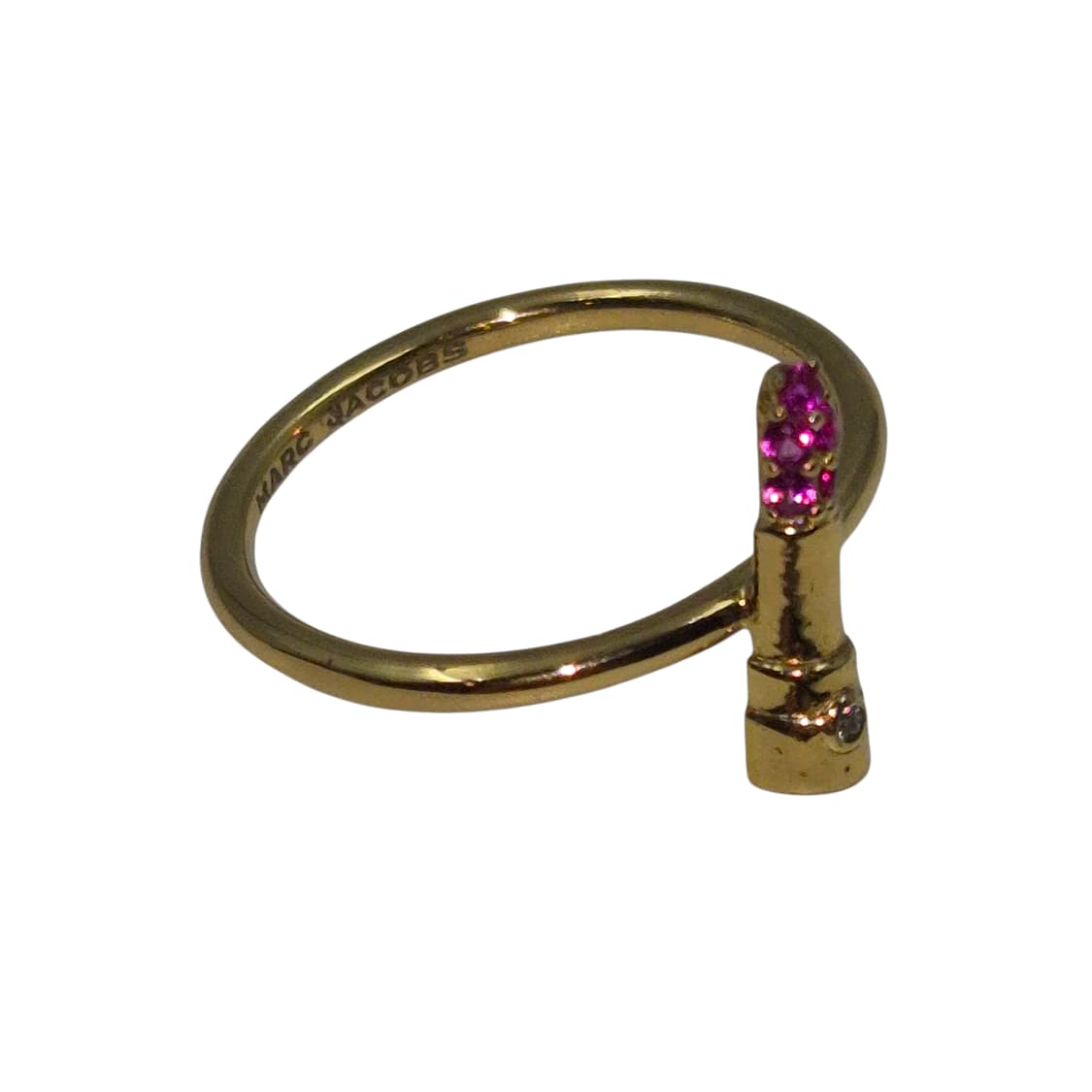 07s 마크제이콥스 실버925 립스틱 크리스탈 링 상품이미지1