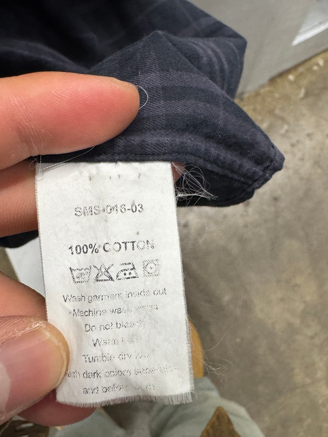 버버리 체크 셔츠 XL 상품이미지4