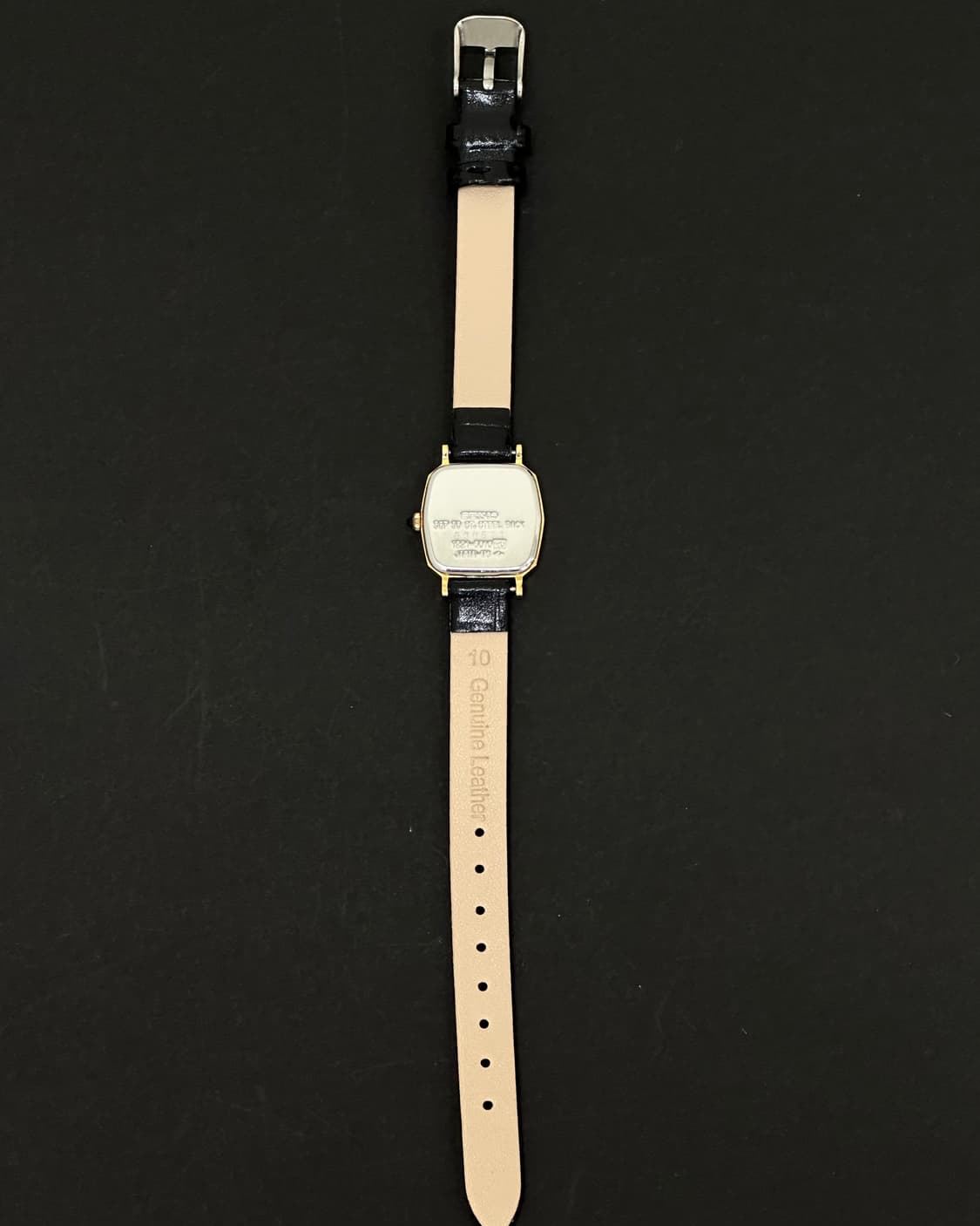 세이코 엑셀린 골드 카보숑 쿼츠 시계 상품이미지7