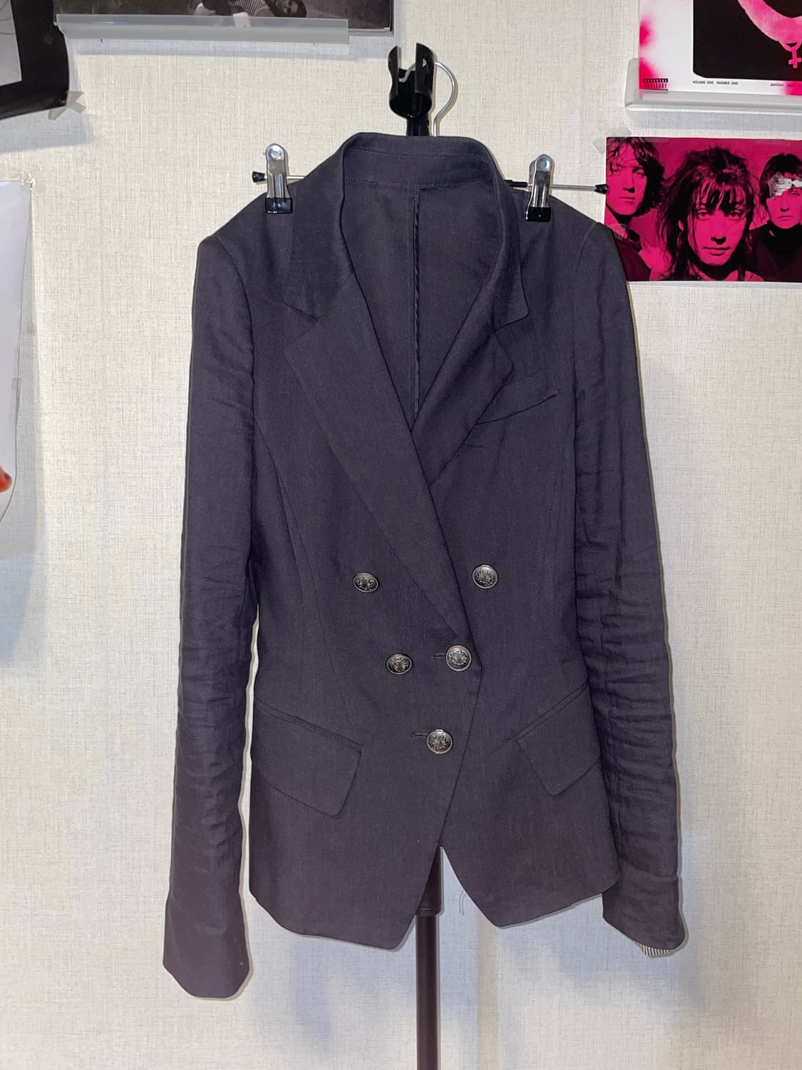 밀리터리 더블 브레스티드 블레이저 상품이미지1