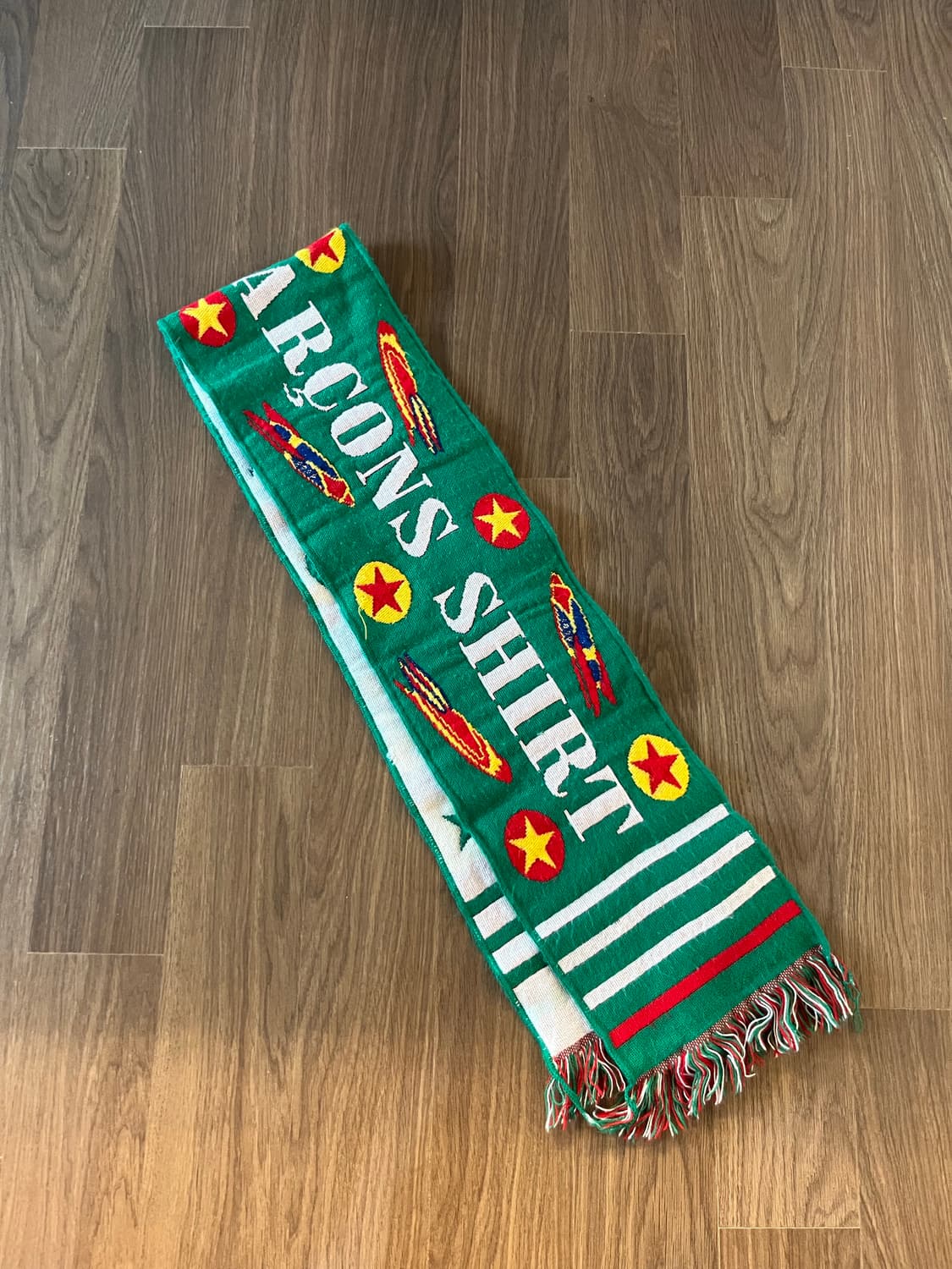 꼼데가르송 그린 머플러 F 상품이미지2