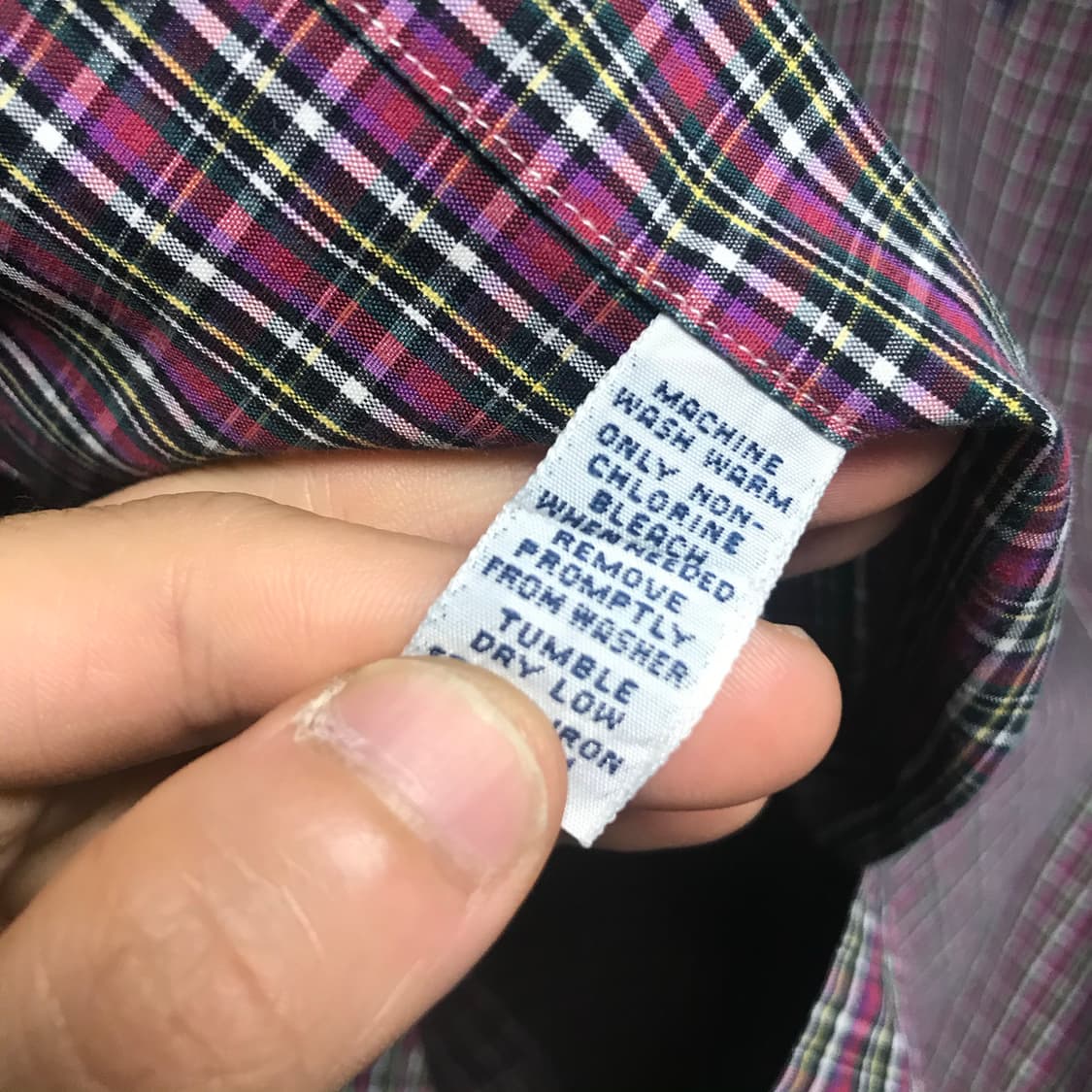 폴로 랄프로렌 데일리 체크셔츠 상품이미지4