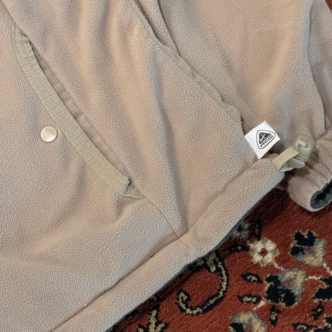 ACG 리버시블 플리스 자켓 (L-XL) 카키 상품이미지8