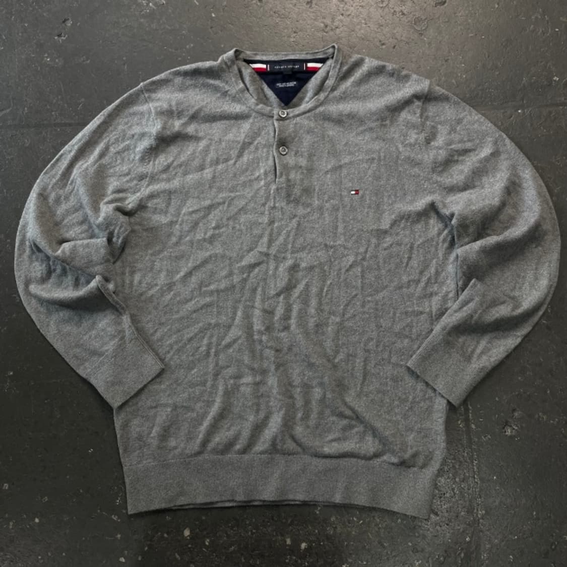 100 타미힐피거 헨리넥 니트  상품이미지1