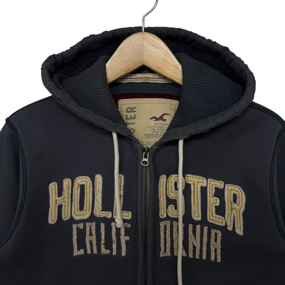 홀리스터 y2k 아치로고 후드집업 상품이미지2