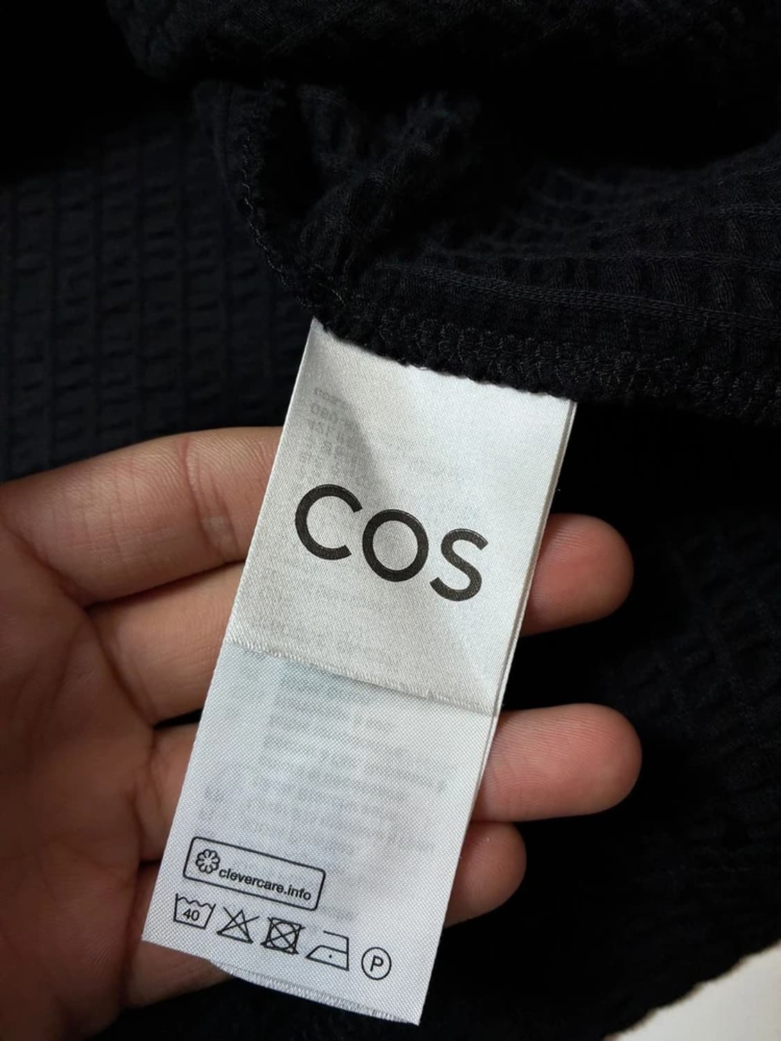 코스 COS 시어서커 카라 반팔 티셔츠 PN8581 상품이미지8