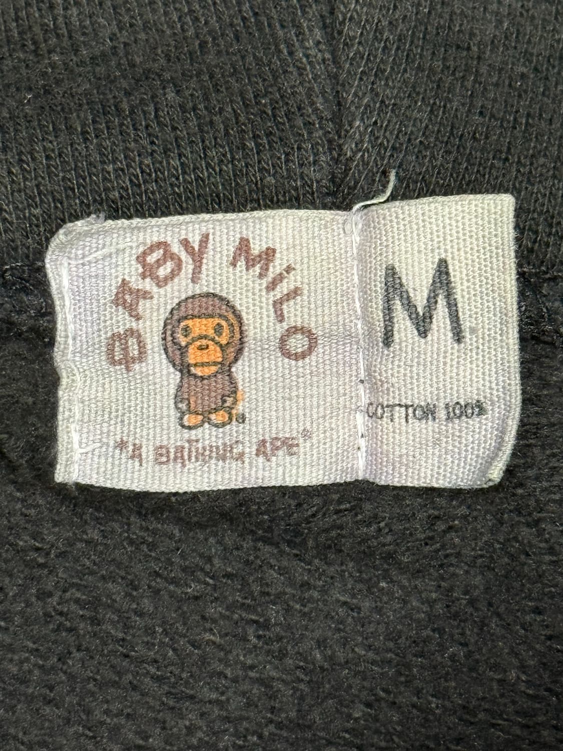 2003 니고 시절 진짜 베이프 베이비 마일로 풀오버 후드티  상품이미지7