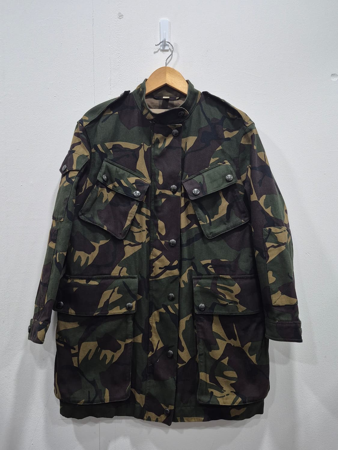 버버리 밀리터리 카모 야상 점퍼 자켓 남성 100사이즈 상품이미지1