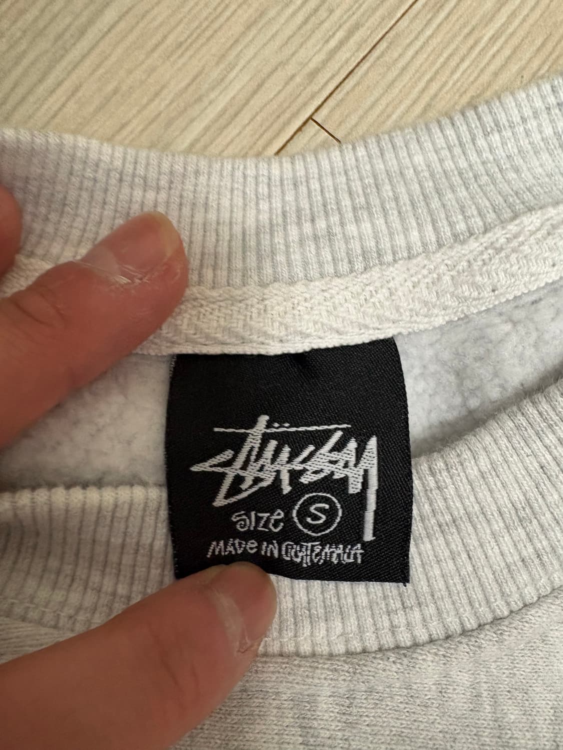 스투시 맨투맨 화이트s 상품이미지3