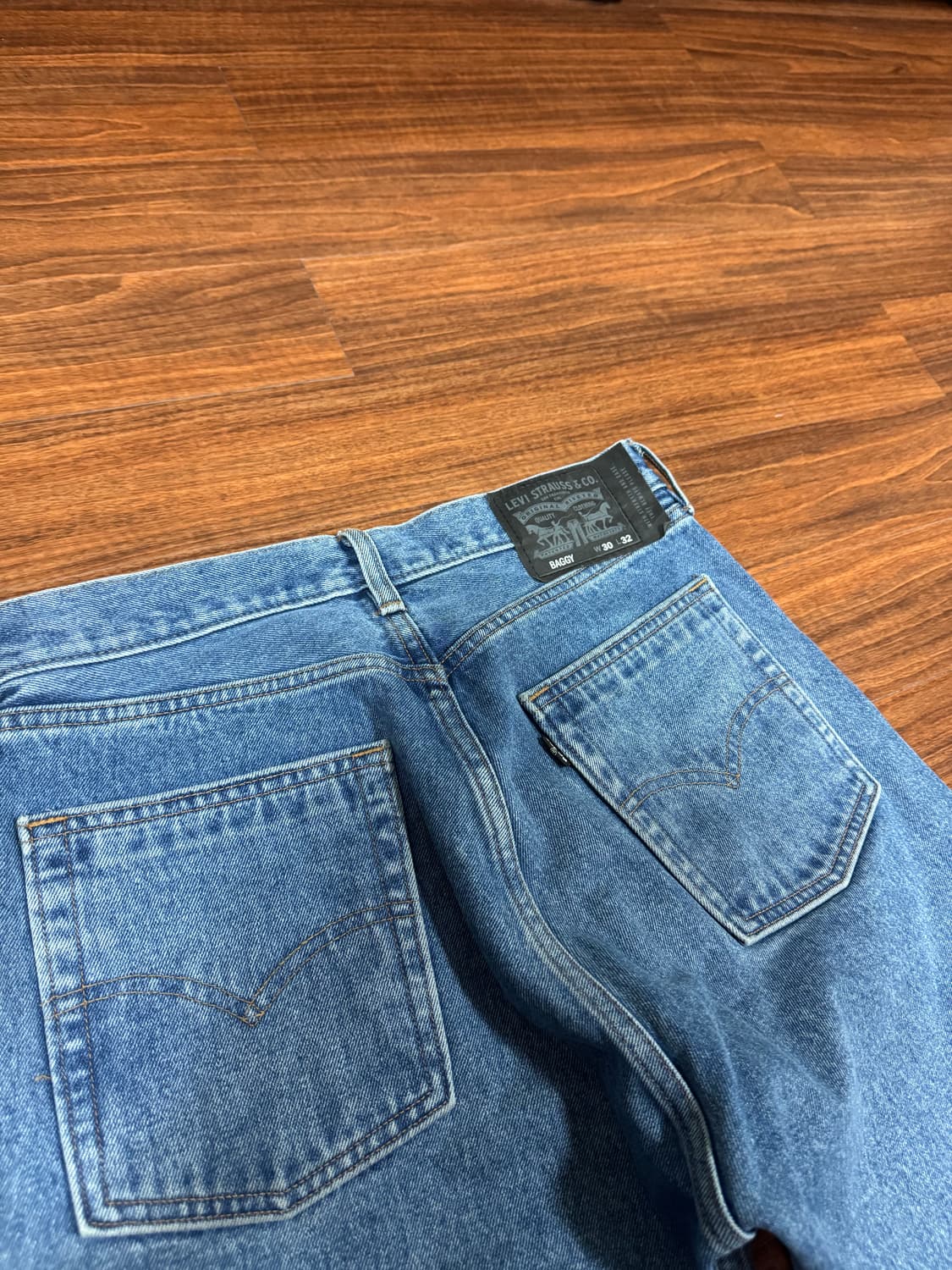 리바이스 남성 배기핏 데님팬츠 상품이미지7