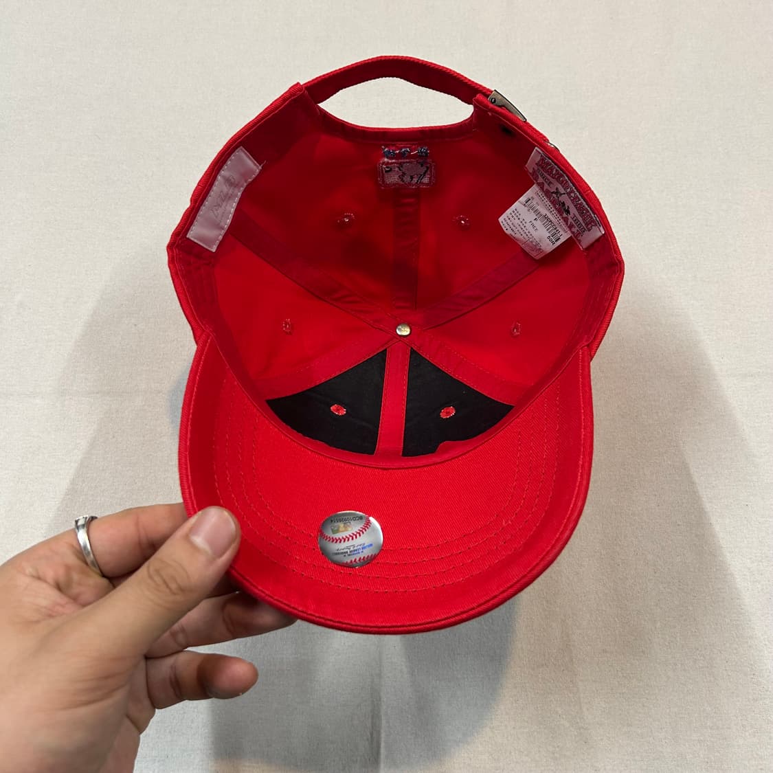 MLB 뉴욕 양키스 빅로고 볼캡 모자 미사용품 상품이미지6