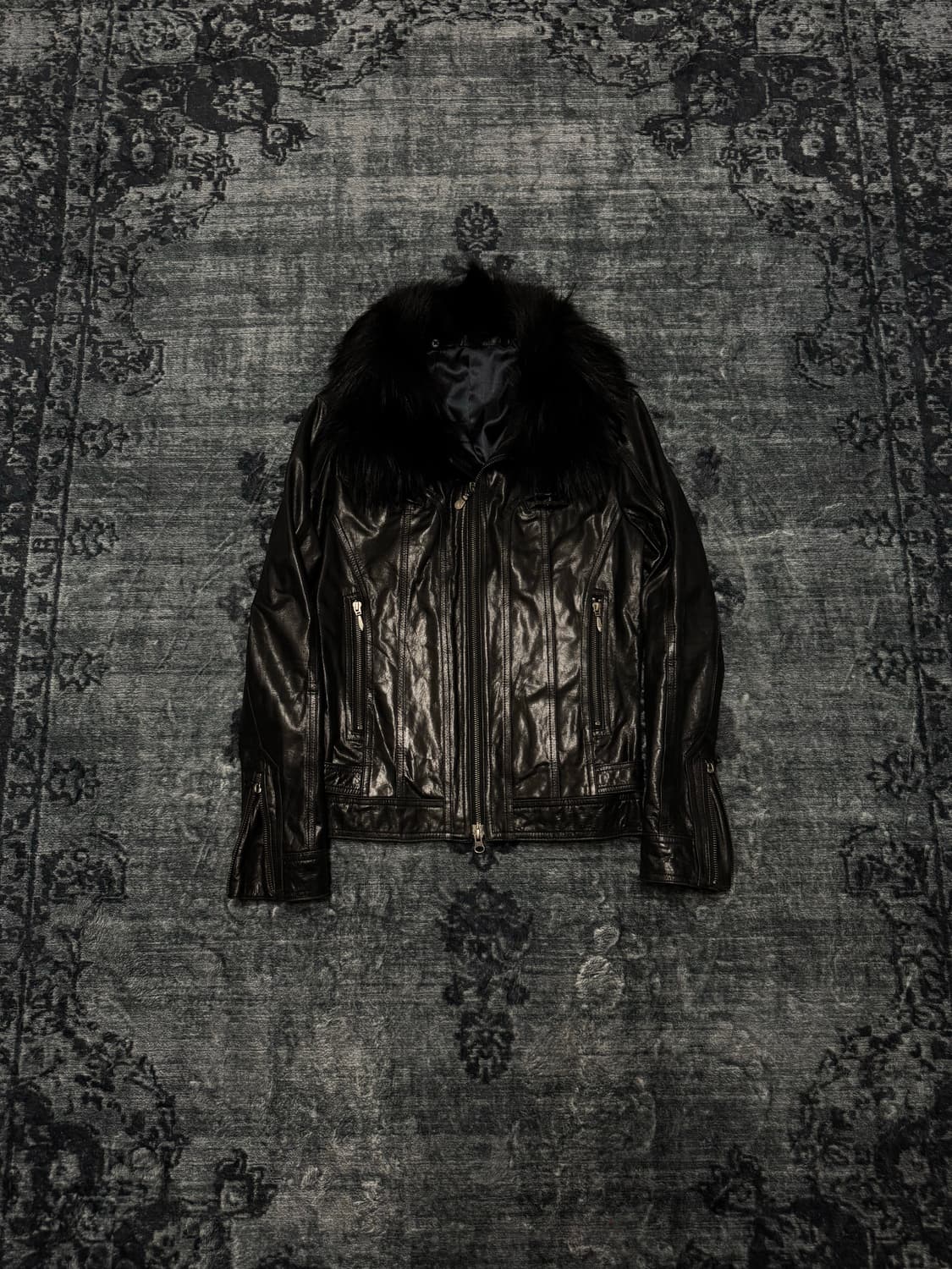 Tornado mart 00s archive vkei leather fu 상품이미지1