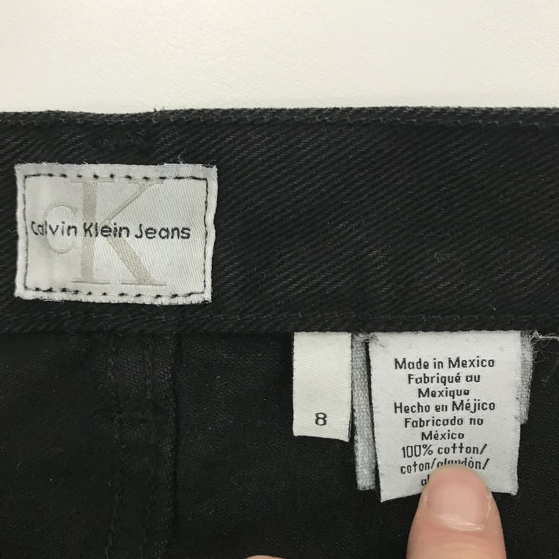 캘빈클라인 CK 90s 멕시코데님 스트레이트 [27인치] 상품이미지5