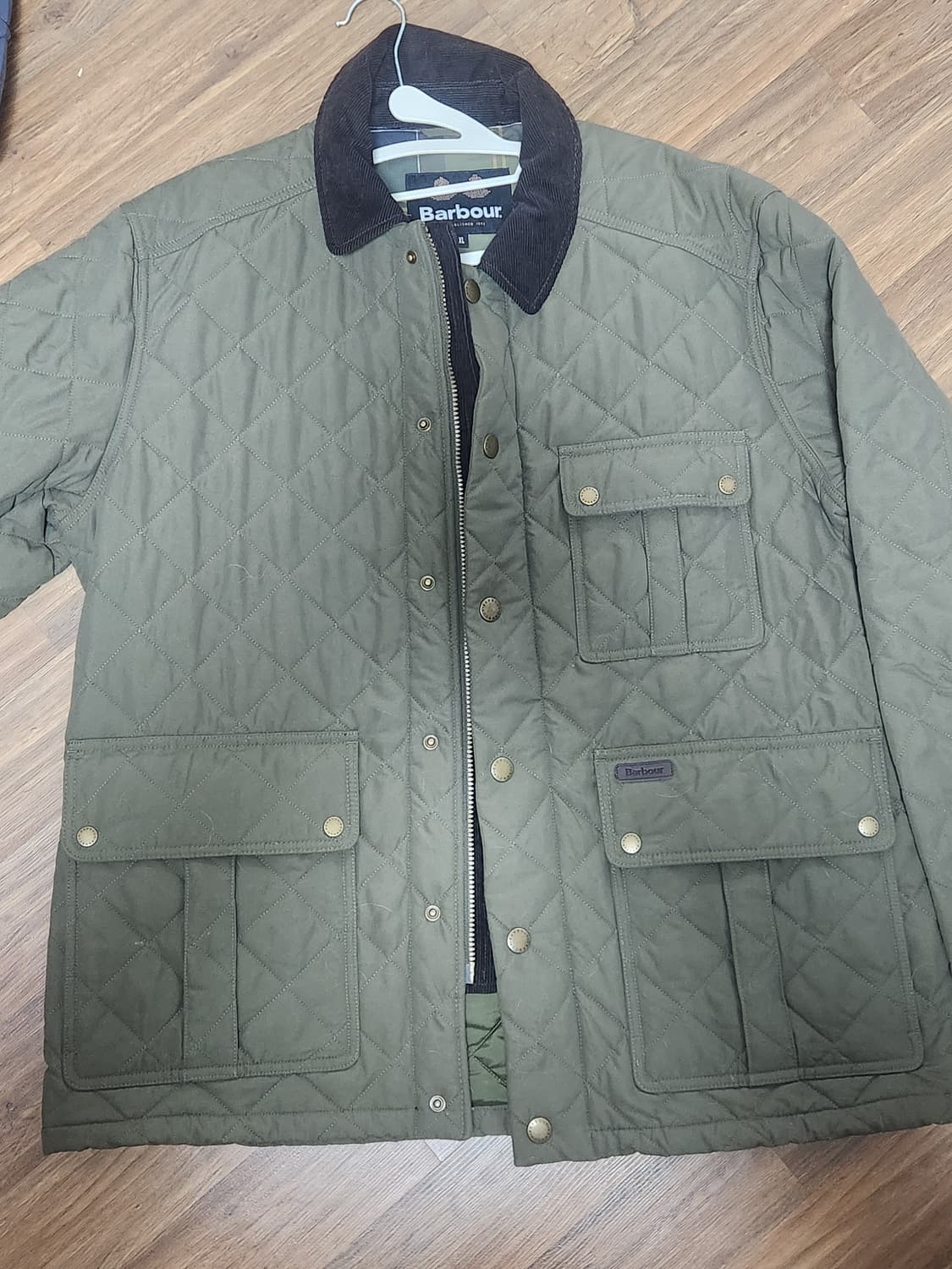 바버 퀼팅 자켓  상품이미지1