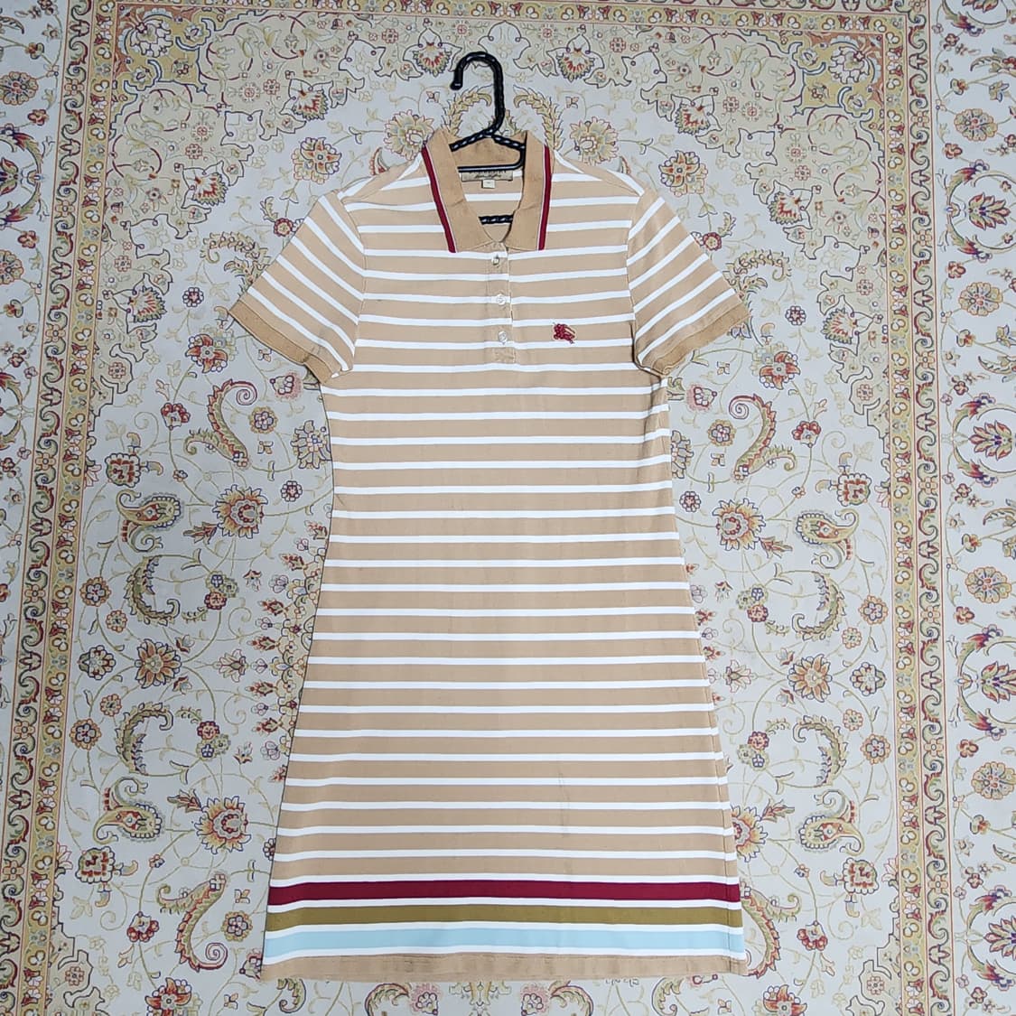 버버리 여성 반팔 카라 원피스 피케원피스 m 상품이미지1