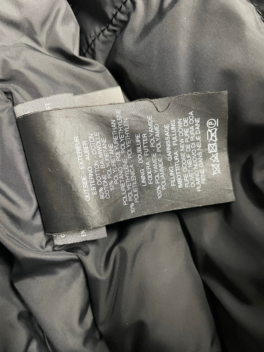 이태리 듀베티카 구스다운 남성 패딩 50(100정도) 상품이미지8