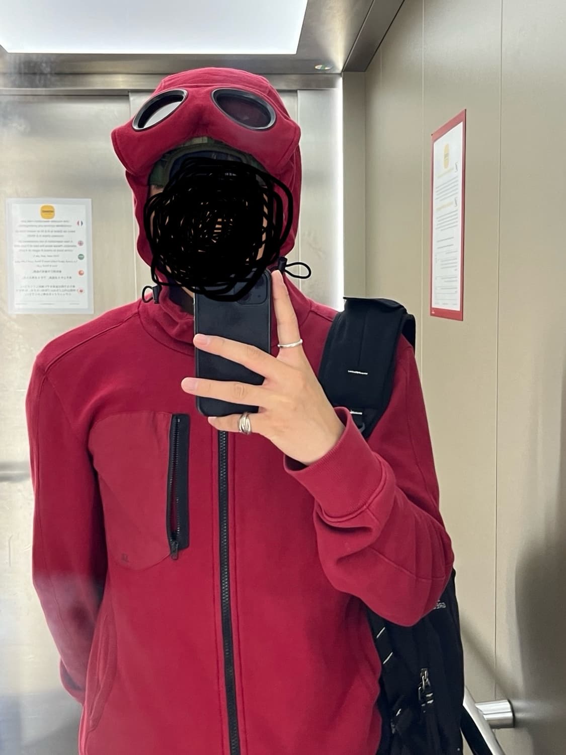 Cp company 14ss 고글 후드집업 100 상품이미지9