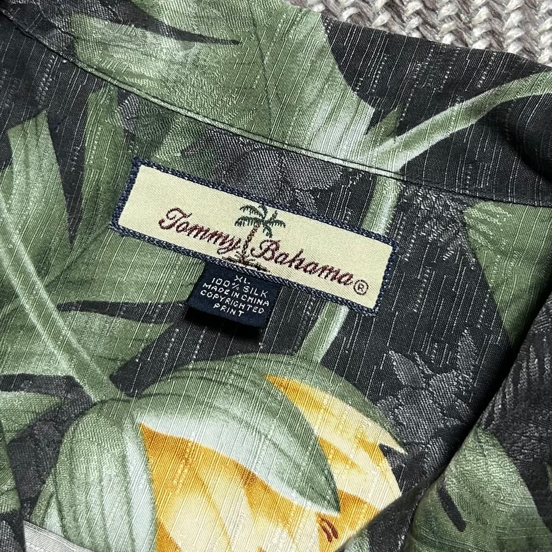 [XL] Tommy Bahama 타미바하마 하와이안 실크 반팔 셔츠 상품이미지7