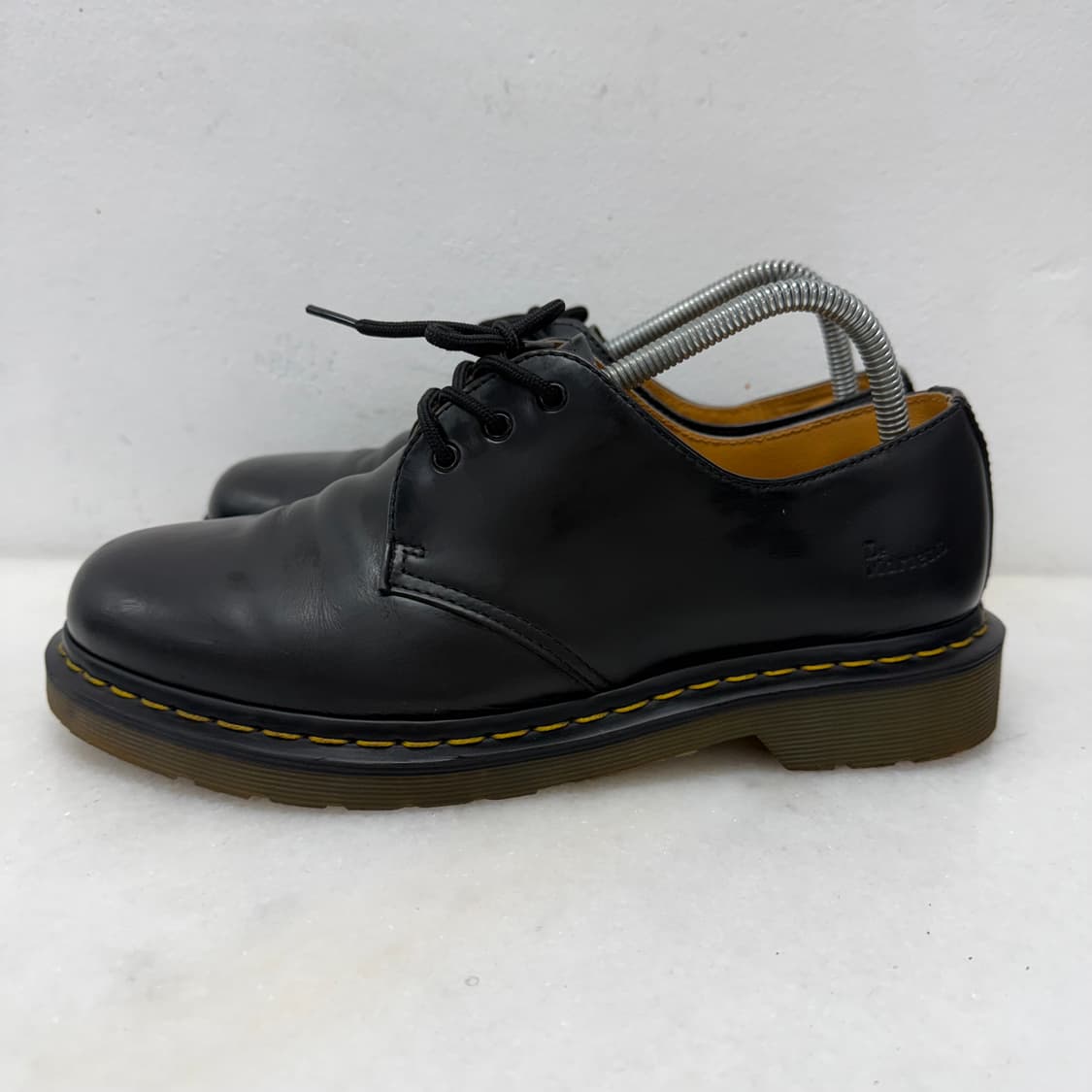 (UK7)닥터마틴 1461 3홀 스무스 블랙 상품이미지5