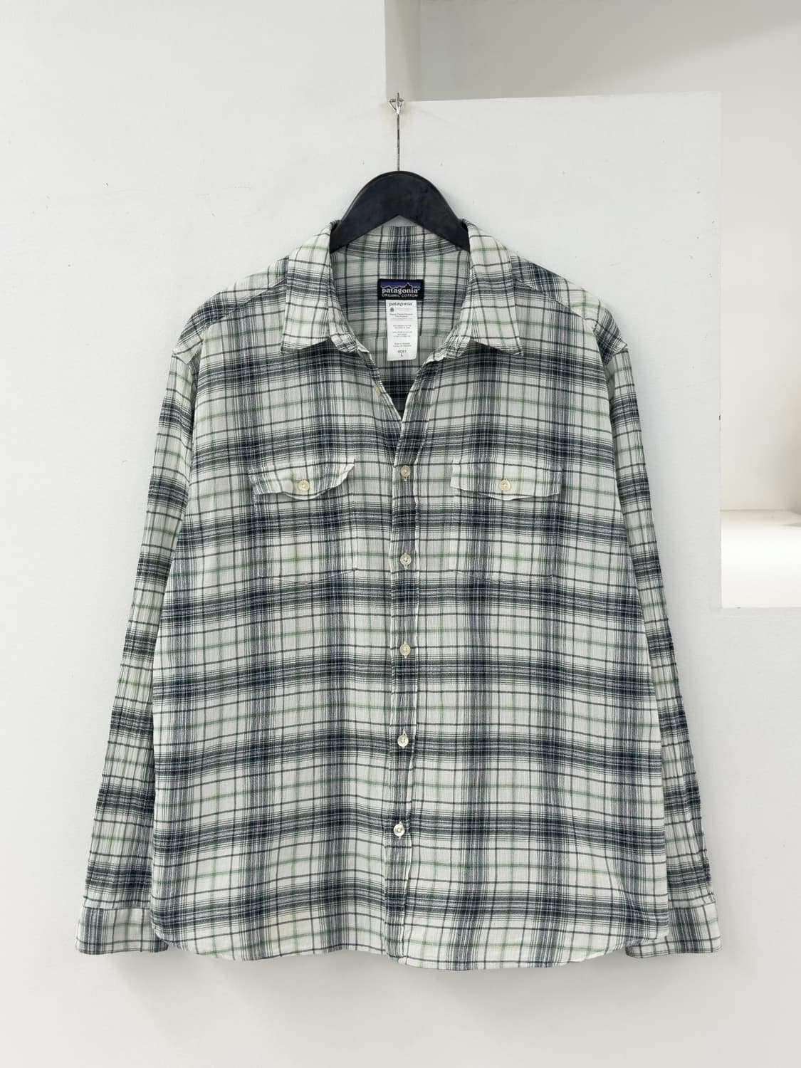 파타고니아 체크 셔츠 상품이미지2