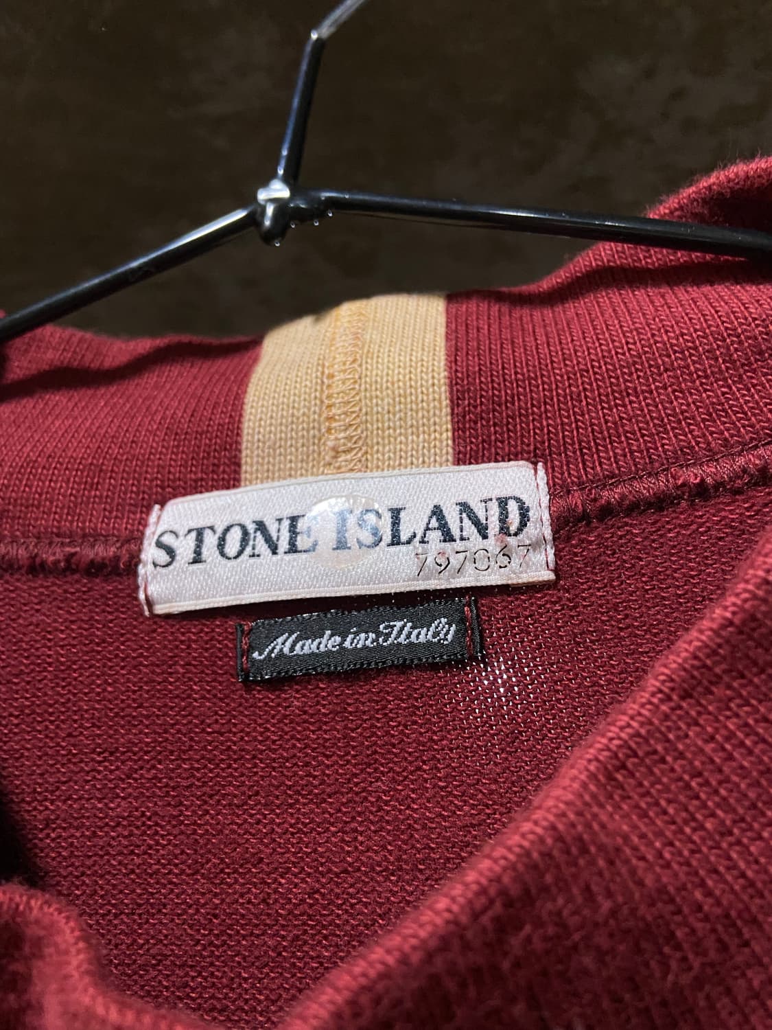 80~90s  Stone Island 스트라이프 크루넥 니트 상품이미지2
