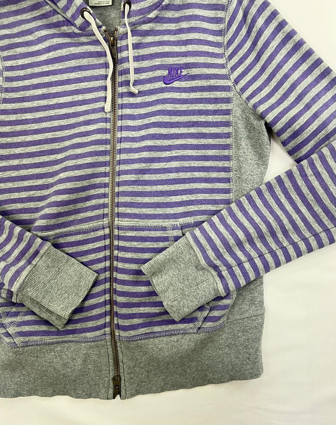 나이키 스트라이프 여성 후드집업 상품이미지3