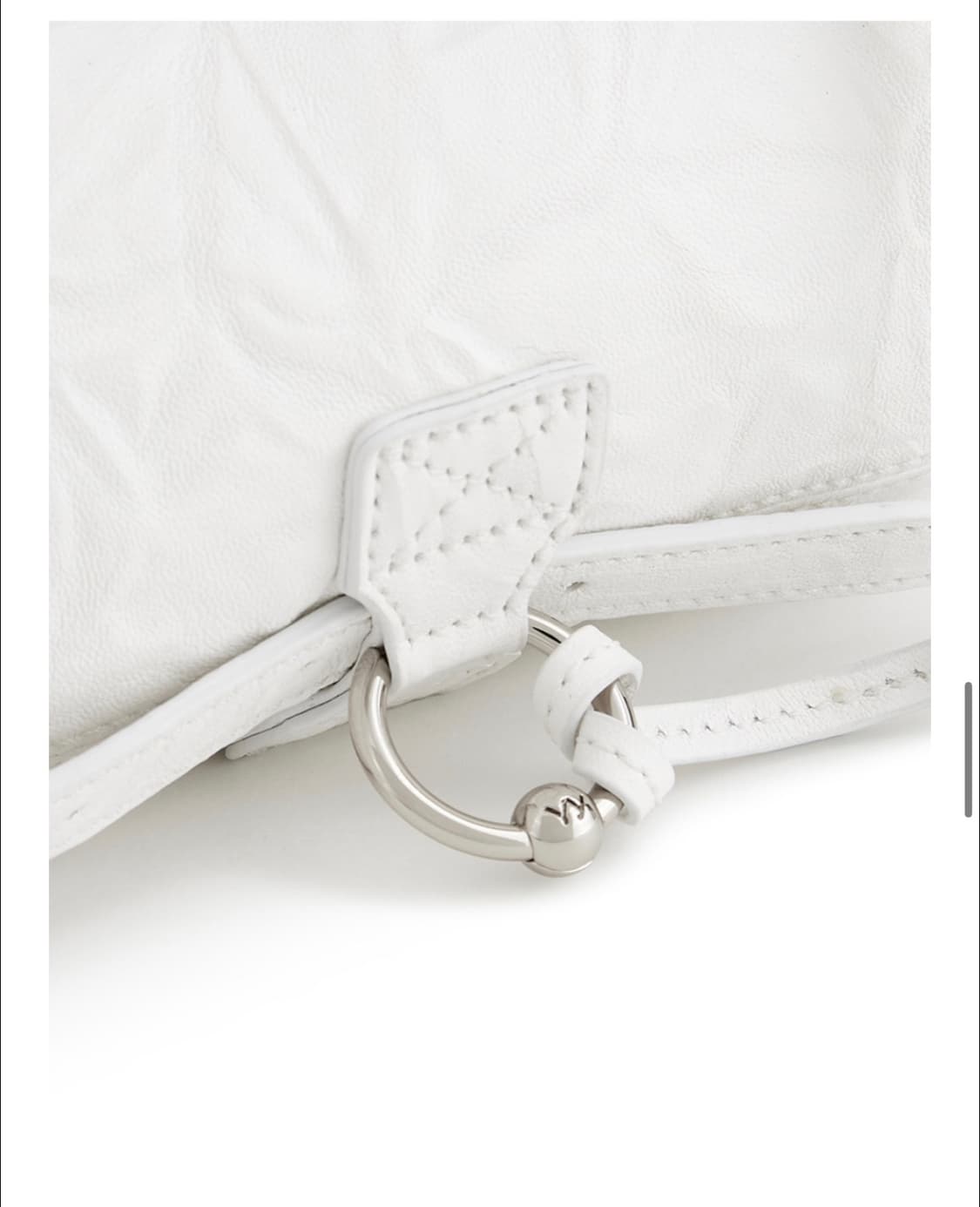 YY CRINKLE PILLOW MINI, WHITE 상품이미지6